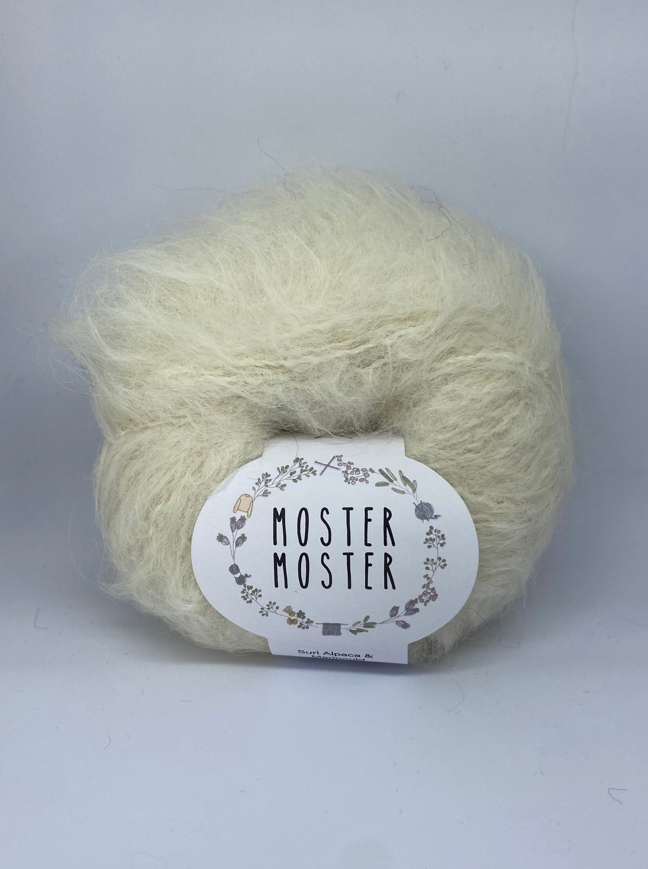 SNOW WHITE (SURI ALPACA & MERINO WOOL)